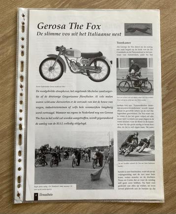 Dossier unique contenant de la documentation : cyclomoteurs, Vélos & Vélomoteurs, Modes d'emploi & Notices d'utilisation, Envoi