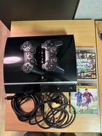 PS3 met 2 controllers, Games en Spelcomputers, Spelcomputers | Sony PlayStation 3, Ophalen of Verzenden, Met 2 controllers