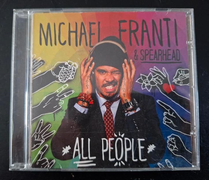 CD Michael Franti & Spearhead - All the people, CD & DVD, CD | Pop, Comme neuf, 2000 à nos jours, Enlèvement ou Envoi