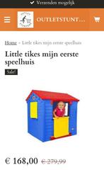 Little Tikes speelhuis, Kinderen en Baby's, Ophalen of Verzenden, Nieuw, Kunststof