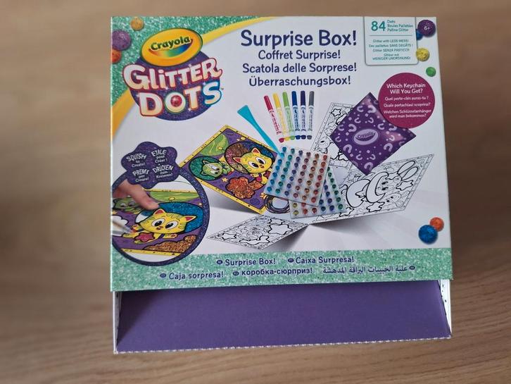 NIEUW Crayola Glitter dots, Kinderen en Baby's, Speelgoed | Educatief en Creatief, Nieuw, Knutselen, Ophalen of Verzenden
