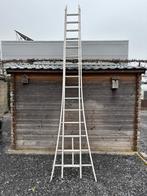Échelle en aluminium en deux parties à 30 barreaux, Bricolage & Construction, Échelles & Escaliers, Enlèvement, Utilisé, Échelle