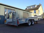 kuiper 8 Tons Be Oplegger 50x450x194x22 cm (bj 2015), Auto's, Vrachtwagens, Overige brandstoffen, Zilver of Grijs, Aanhangers en Opleggers
