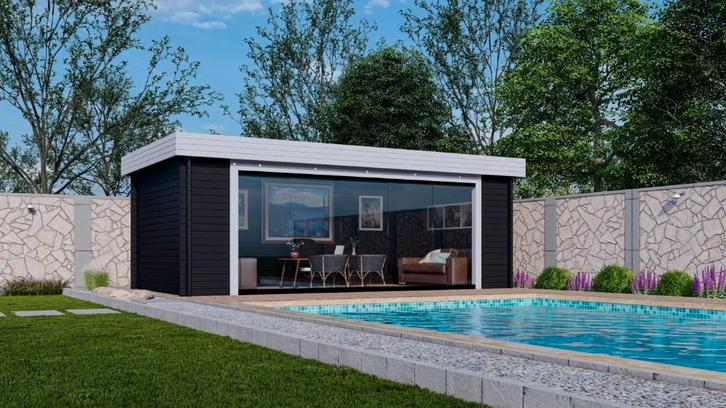 NOUVELLE cabane en rondins moderne G6634, Hobby & Loisirs créatifs, Hobby & Loisirs Autre, Neuf, Envoi