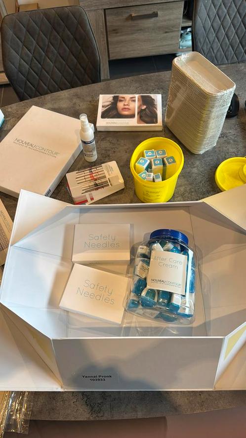 Permanente make-up micropigmentation starterspakket, Handtassen en Accessoires, Uiterlijk | Lichaamsverzorging, Zo goed als nieuw