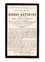 doodsprentje soldaat 16e linie Ledeberg + Beveren ijzer 1917, Verzamelen, Ophalen of Verzenden, Landmacht, Foto of Poster