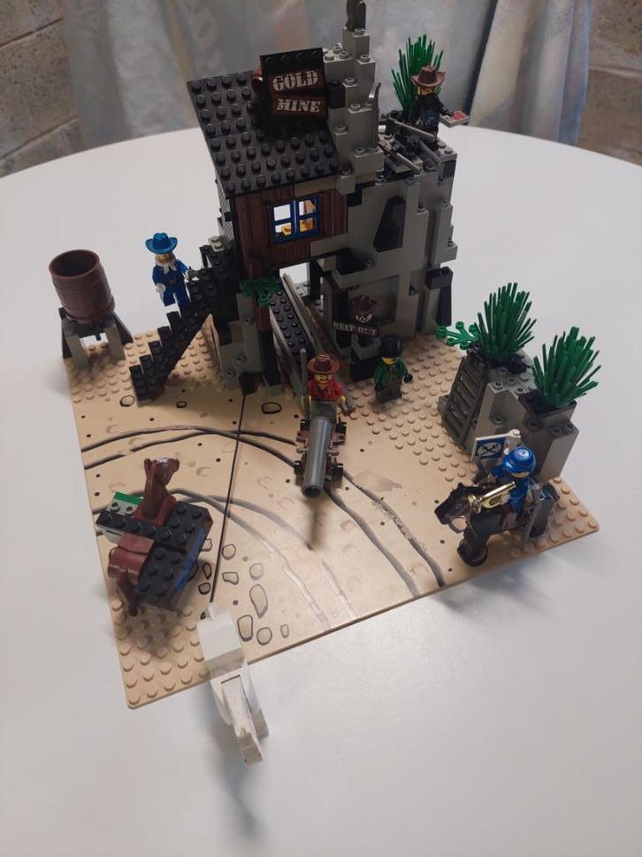 Lego 6761 – Western – Goldmine / Bandietenschuilplaats, Kinderen en Baby's, Speelgoed | Duplo en Lego, Gebruikt, Lego, Complete set