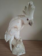 Kaketoe in albast : 50 x 20 x 30, Antiek en Kunst, Ophalen