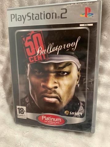  50 Cent Bulletproof Platinum PS2 – Complet, parfait état beschikbaar voor biedingen