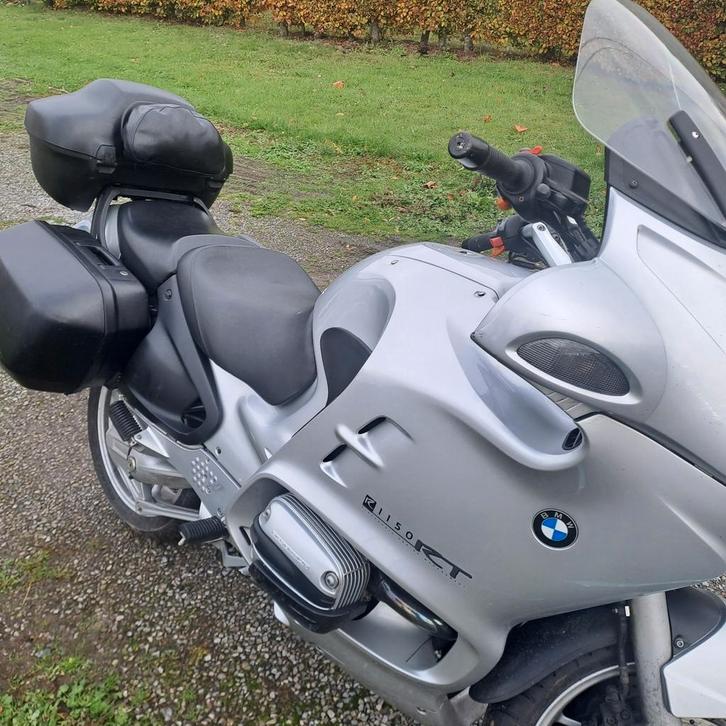 BMW R1150RT, VOLLEDIGE OPTIES, grijs, 76167 km, met ct.., Motoren, Motoren | BMW, Bedrijf, ABS, Ophalen