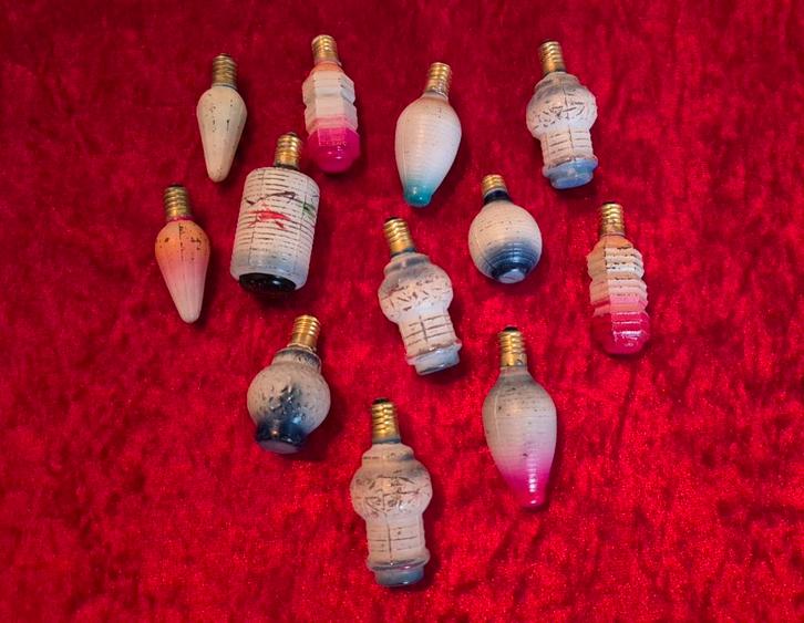 Antieke kerstballen (slingerbollen), Diversen, Kerst, Ophalen of Verzenden