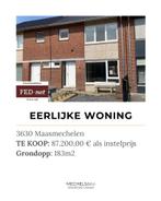 Te koop in Maasmechelen - Eerlijke woning met potentieel, Tot 200 m², Maasmechelen, 3 kamers, Tussenwoning