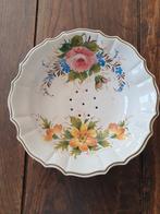 Passoire en céramique italienne peinte à la main 25 cm, Enlèvement ou Envoi, Utilisé