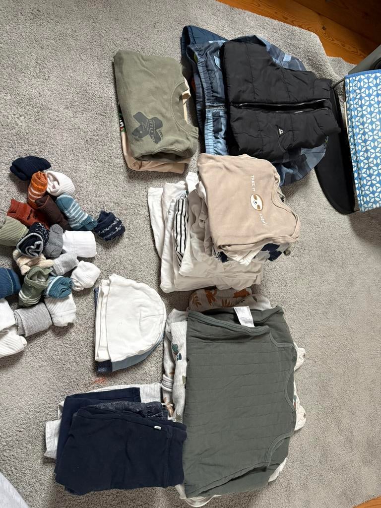 Baby kleding pakket 68-74-80, Ophalen, Zo goed als nieuw