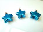 Petites étoiles de Noël turquoise, Gebruikt, Ophalen