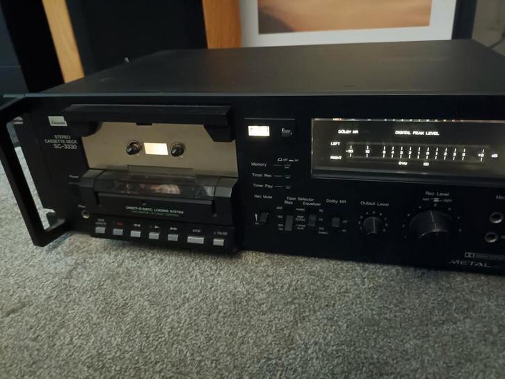 Sansui sc-3330, Audio, Tv en Foto, Cassettedecks, Ophalen