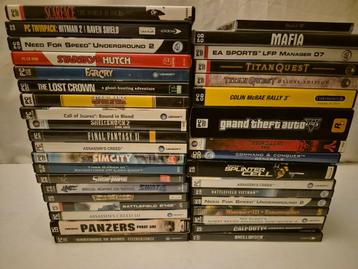 Lot PC games beschikbaar voor biedingen