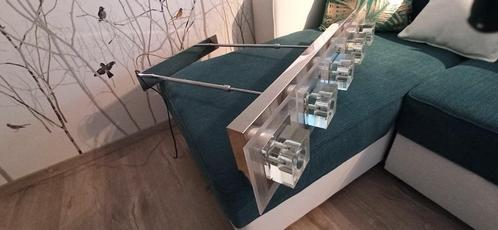 Plafondlampen voor salon en eetkamer, Maison & Meubles, Lampes | Suspensions, Utilisé, 75 cm ou plus, Verre, Enlèvement