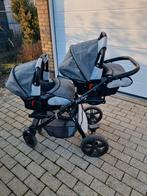 P'tit Chou Angels 3 in 1 (tweelingsbuggy), Kinderen en Baby's, Ophalen