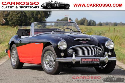 Austin Healey 3000 Overdrive - Restored, Auto's, Overige Auto's, Bedrijf, Lederen bekleding, Open dak, Benzine, Cabriolet, Handgeschakeld