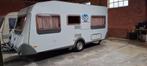 Knaus Eurostar 450TF, Caravans en Kamperen, Caravans, Rondzit, Schokbreker, Particulier, Vast bed