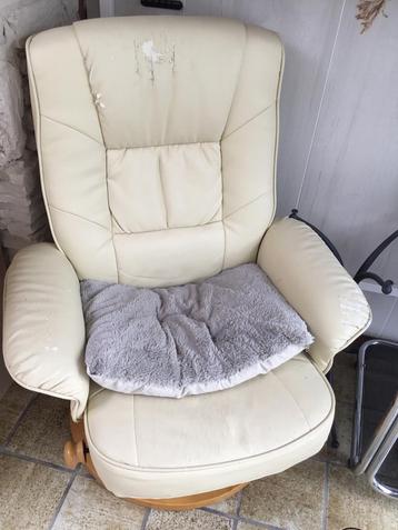 GRATIS Fauteuil beschadigd, voor ligplaats beestjes