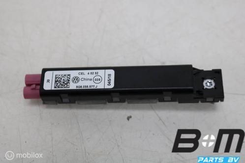Antenneversterker VW Golf 7 5drs FL 5G6035577J, Auto diversen, Autoradio's, Gebruikt