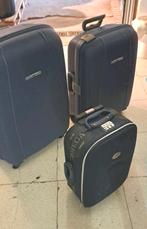 Lot 3 valises bleu marine, Enlèvement, Comme neuf