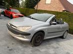 Peugeot 206 Cabrio 1.6 | LEDER |, Auto's, Peugeot, 4 zetels, Zwart, 4 cilinders, Cabriolet