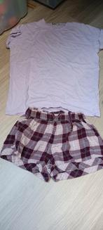 Pyjama hunkemoller T-shirt maat XS, broekje maat S, Comme neuf, Taille 34 (XS) ou plus petite, Enlèvement ou Envoi