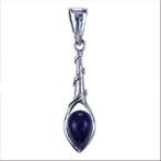 Amethist hanger van zilver, Ophalen of Verzenden, Nieuw, Paars, Zilver