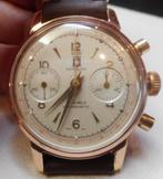 110) POP Chronographe mécanique vintage, calibre Landeron 24, Ophalen of Verzenden, Gebruikt