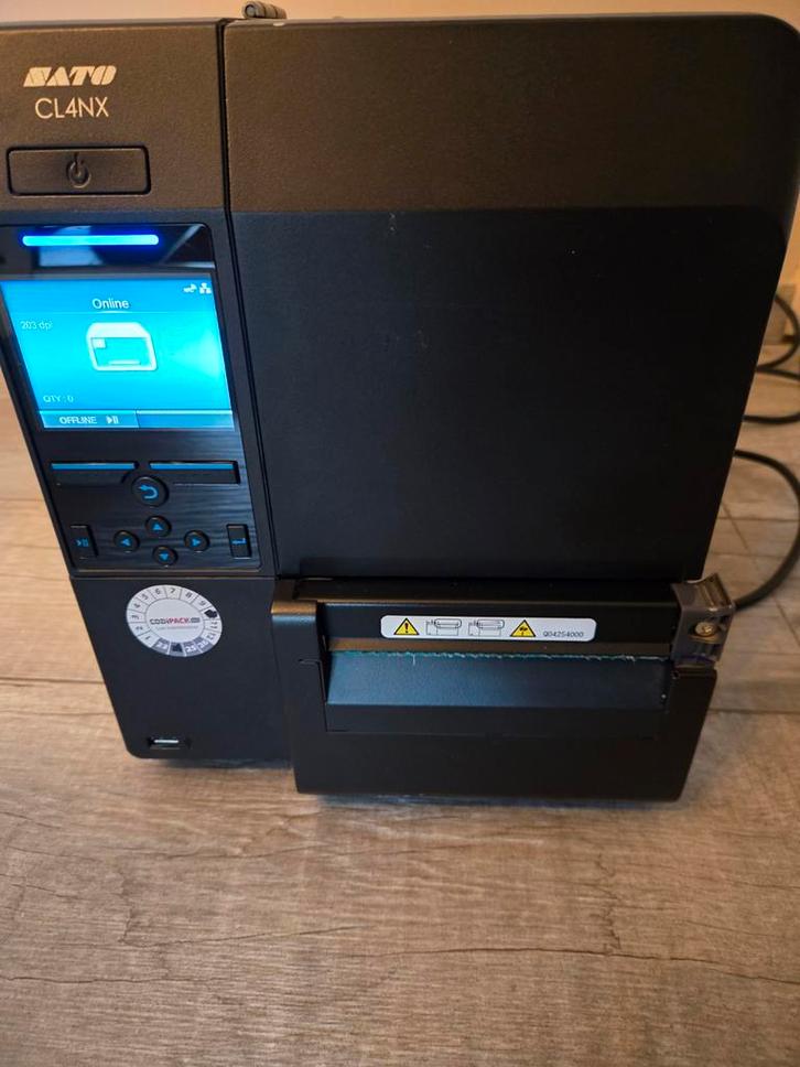Labelprinter Sato CL4NX 203dpi, Computers en Software, Labelprinters, Ophalen