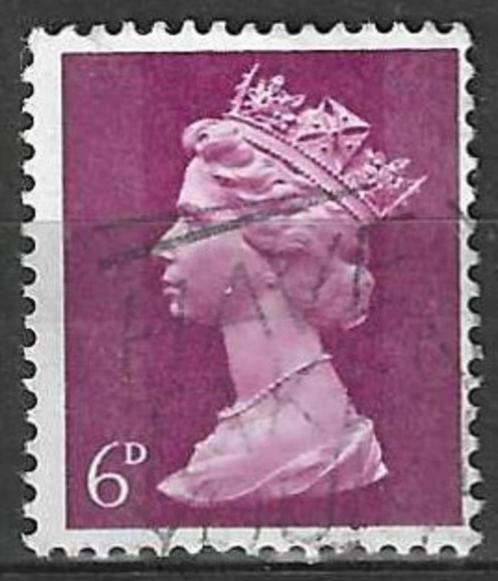 Groot-Brittannie 1967/1970 - Yvert 478 - Elisabeth II (ST), Timbres & Monnaies, Timbres | Europe | Royaume-Uni, Affranchi, Envoi