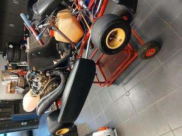 kart birel r32, met honda rs 125 hrc blok, Enlèvement, Utilisé, Kart