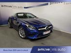 Mercedes-Benz SLC 180 1.6 |TOIT PANO| NAVI | CAPTEUR AV-AR |, Auto's, Mercedes-Benz, Gebruikt, Cabriolet, Blauw, 1445 kg