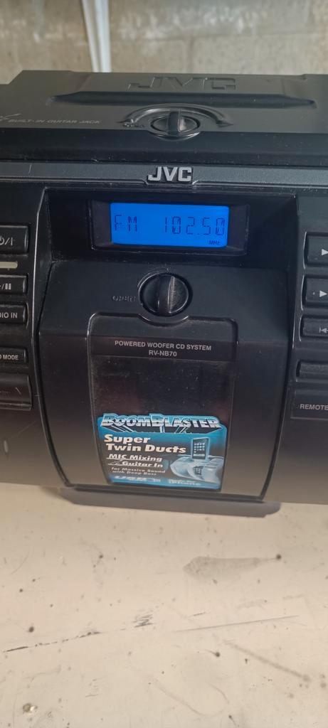 Jvc boomblaster, TV, Hi-fi & Vidéo, Radios, Radio, Enlèvement