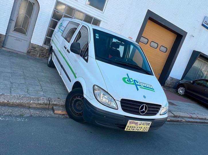 Mercedes Vito 2.2cdi 6 PLaces 110kw camionette 0032478767323, Auto's, Mercedes-Benz, Bedrijf, Te koop, Vito, 360° camera, ABS