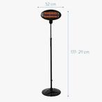 Radiateur extérieur sur pied | LIVRAISON GRATUITE, Jardin & Terrasse, Chauffage de terrasse, Neuf, Électrique, -, -