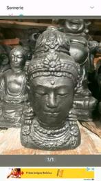 statue visage de shiva 25 cm en pierre et, Maison & Meubles, Enlèvement ou Envoi, Neuf