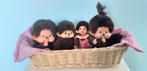 4 leuke Monchhichi, Verzamelen, Poppetjes en Figuurtjes, Ophalen, Gebruikt