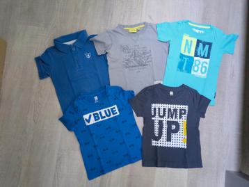 5 t-shirts maat 92  beschikbaar voor biedingen