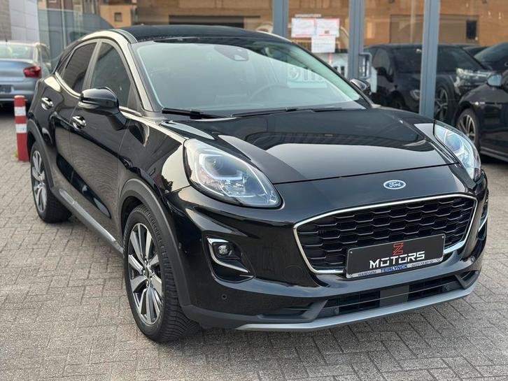 Ford // Puma Titanium MildHybrid, Auto's, Ford, Bedrijf, Te koop, Puma, Benzine, Euro 6, 5 deurs, Handgeschakeld, Zwart, Zwart