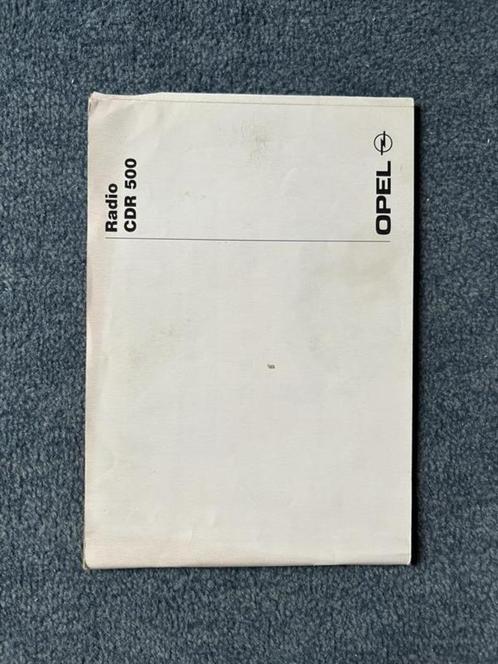 Manuel autoradio CDR 500 Opel Corsa B 2 portes 1.0 essence, Auto-onderdelen, Overige Auto-onderdelen, Opel, Gebruikt, Ophalen