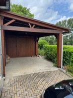 Carport in massief hout, Ophalen, Gebruikt, Carport