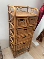 Vintage rotan rek, Ophalen, Gebruikt