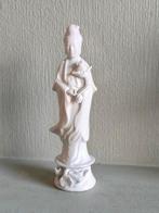 Blanc-de-Chine sculptuur, Quan Yin, getekend, Antiek en Kunst, Ophalen of Verzenden
