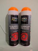 krijtspray van pro paint. oranje. 2x 500ml, Doe-het-zelf en Bouw, Verf, Beits en Lak, Nieuw, Oranje, Ophalen of Verzenden