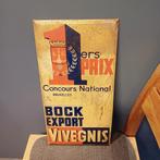 Rare tôle lithographiée brasserie Vivegnis Liège 1937, Collections, Enlèvement ou Envoi