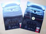 2 Brochure ALFA ROMEO Alfa 156, Frans, 1998 (CH) en 1999, Boeken, Auto's | Folders en Tijdschriften, Alfa Romeo, Verzenden